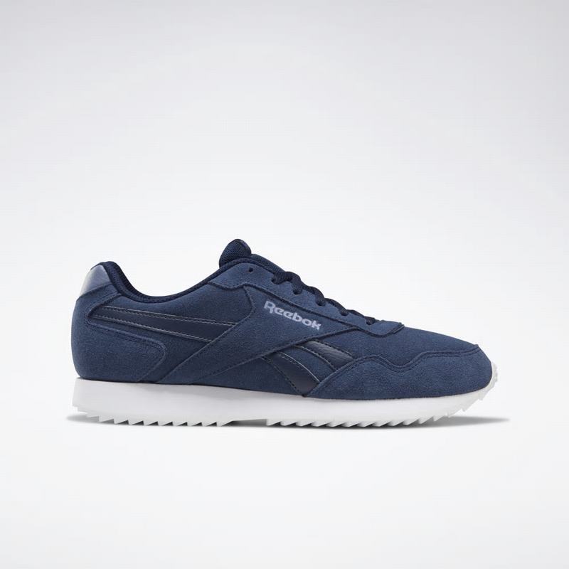 Reebok Royal Glide Ripple Tenisky Panske - Námornícka Modrá/Biele BK7583GW